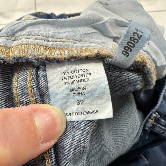 Happy x Nature Jeans Womens 32 Blue Ultra High Rise Skinny Medium Wash Casual - Picture 5 of 12